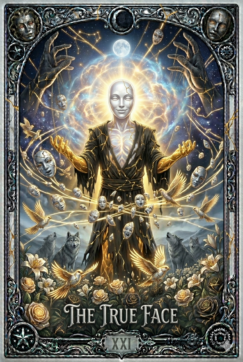 Hollow mask tarot